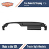 Dashboard Cap Cover Skin Overlay Black for 1991-1994 Ford Escort