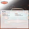 Rear Window Weatherstrip Molding for 2000-2007 Chrysler/Dodge/Plymouth Van 4Dr