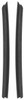 Quarter Window Vertical Weatherstrip for 1963-1965 Buick Riviera Pair