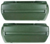 Armrest Bases for 1968-1972 GM A Body Plastic Injection-Molded Front Lt. Saddle