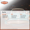 Windshield Weatherstrip Molding for 2004-12 Colorado/Canyon Isuzu i-280/i-350