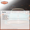 Window Sweeps Felt Kit Front Left and Right Hand 6pc. for 1987-98 Ford F-Series