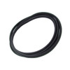 Rear Window Weatherstrip Seal w/Trim Groove for Steel Trim for 64-68 AMC Motors