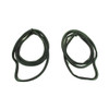 Weatherstrip Seal Kit for 56 Ford F-Series Trucks, Left & Right 2 pcs, EPDM Rubber, Easy Installation, Quieter Ride Weatherstrip Seal Kit for 56 Ford F-Series Trucks, Left & Right 2 pcs, EPDM Rubber, Easy Installation, Quieter Ride