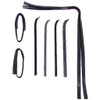 Window Sweeps Felt Kit for 1973-79 Ford F-Series Front Left & Right Hand 8pc. Weatherstrip Set - High Quality Reproduction