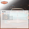 Door Rubber Weatherstrip Seal for Ford Vehicles 1975-1991 1pc DWB 2110 75
