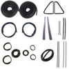 Door Seal Window Sweeps Channel Kit for Chevrolet/GMC, protect your vehicle's interior from outside elements.