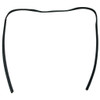 Windshield Molding Trim for 1988-1991 Honda Civic Hatchback 2-Door, Black Rubber, Premium Quality, Lifetime Warranty.