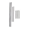Window Sweeps Felt Kit Belt Line Weatherstrip for 60-63 GM, Left & Right 8pc., Convertible Body Style, US Manufactured