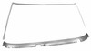 Windshield Reveal Moldings for 1970-1972 GM A-Body Coupe Front Includes Lower