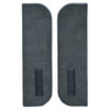 Carpet for Chevrolet K5 Blazer Door Panel Inserts on Cardboard w/Vents, Molded Style, US-made Automotive-Grade Material.
