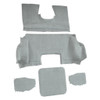 Carpet for 1999-2000 Chevrolet Corvette Hardtop Rear with Pad Cutpile 1012176