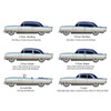 Carpet for 1955-1956 Oldsmobile 98 Holiday 4DR Hardtop Daytona Carpet for 1955-1956 Oldsmobile 98 Holiday 4DR Hardtop Daytona