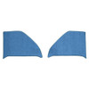 Carpet for 1960-1963 Chevrolet C10 Pickup Kick Panel Inserts without Cardboard - die-cut carpet kick panel insert set.