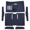 Carpet for Vintage Ford Falcon 2DR Sedan Interior - Cut & Sewn Style, Made in USA, Complete Kit with Trimmed Edges.