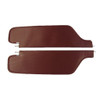 Sun Visor for 1967-1968 Chevrolet Impala Sedan 4-Door Cardboard/Fiberboard Sun Visor for 1967-1968 Chevrolet Impala Sedan 4-Door Cardboard/Fiberboard