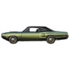 Headliner for 69-70 Coronet Hardtop 2-DR Vinyl Perforated Front Rear 1 pc