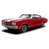 Headliner for 1970-1972 Chevrolet Chevelle Hardtop 2-Door Vinyl Tier