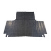 Trunk Floor Mat Cover for 1968 Plymouth Fury Convertible, Gray Herringbone Vinyl, US-made, OEM Quality.