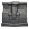 Carpet for Vintage Jeep CJ7 Pass Area in Black Vinyl - Quality Replacement Flooring for Classic Vehicles