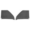 Carpet for 1966 GMC I2500 Kick Panel Inserts with Cardboard - die-cut carpet kick panel insert set.