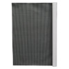 Trunk mat sheet in black & gray small plaid fleece, precision-cut for perfect fit, easy to install, durable for classic cars.