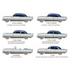 Door Seal Gasket Weatherstrip for Chevrolet / Cadillac All Cars 1939-1948 Pair Door Seal Gasket Weatherstrip for Chevrolet / Cadillac All Cars 1939-1948 Pair
