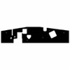 1965-66 Mopar A-Body Firewall Insulator w/Heater 1965-66 Mopar A-Body Firewall Insulator w/Heater
