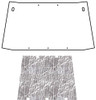 Hood Insulation Pad for 1957-59 Willys Jeep