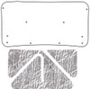 1967-68 Cougar Under Trunk Cover Smooth AcoustiHood Kit