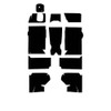 Insulation Sound Deadener Kit for 1935-36 Ford Fordor Sedan, Trunk Acoustishield Insulation Sound Deadener Kit for 1935-36 Ford Fordor Sedan, Trunk Acoustishield
