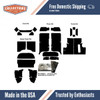 Insulation Sound Deadener Kit for 49-52 Chevrolet Styleline Convertible Complete