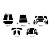 Insulation Sound Deadener Kit for 1949-1951 Ford Coupe Acoustishield Complete