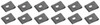 Exterior Fold-Over Clips for 99 Buick Cadillac Chevrolet Oldsmobile Pontiac Kit