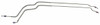 Brake Lines for 1968-1970 Pontiac Grand Prix & GTO Stainless Steel 2 Pcs Rear