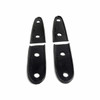 Tailgate Hinge Kit for 1937-1937 Ford Model 74 1 Piece Rear Trunk EPDM Rubber