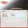 Control Arm Bushing for 1978-1994 Domestics 1pc Rear Upper 18783