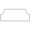 Trunk Floor Mat Cover for 68-72 Oldsmobile Rubber High Definition Rubber Smooth