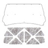 Hood Insulation Pad for 1994-2002 Dodge Truck Under Hood Cover Smooth Hood Insulation Pad for 1994-2002 Dodge Truck Under Hood Cover Smooth