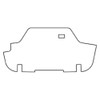 Trunk Floor Mat Cover for 1974-1978 Matador Ultra High Definition Rubber Smooth