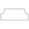 Trunk Floor Mat Cover for 68-72 Buick A-Body Ultra High Definition Rubber Smooth