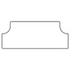 Trunk Floor Mat Cover for 68-72 Pontiac Rubber High Definition Rubber Smooth