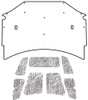 Premium Hood Insulation Pad & Heat Shield Kit for Pontiac F-Body - Reduce Engine Noise & Heat, Easy Installation, Premium Hood Insulation Pad & Heat Shield Kit for Pontiac F-Body - Reduce Engine Noise & Heat, Easy Installation,