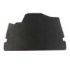 Hood Insulation Pad for 1982-1986 Toyota Supra Fiberglass Gray/Black Flat 1 Piece