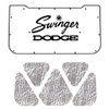 Premium Hood Insulation Pad & Heat Shield for 1970-76 Dodge Swinger, AcoustiShield Material, Reduce Noise & Heat. USA Made. Premium Hood Insulation Pad & Heat Shield for 1970-76 Dodge Swinger, AcoustiShield Material, Reduce Noise & Heat. USA Made.