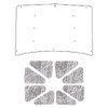 Hood Insulation Pad Heat Shield for 1981-1993 Dodge Truck