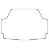 Trunk Floor Mat Cover for 70-76 Dodge, Plymouth High Definition Rubber Smooth