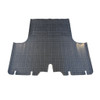 Trunk Floor Mat Cover for 1963 Plymouth Fury Convertible, Gray Herringbone Rubber, US-made, OEM Quality Reproduction.