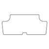 Trunk Floor Mat Cover for 1970-1974 Dodge, Plymouth E-Body Car Hi-Def. Rubber