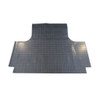 Trunk Floor Mat Cover for 1968 Chrysler 300 Convertible, Gray Herringbone Rubber Material, Front Area Protection.